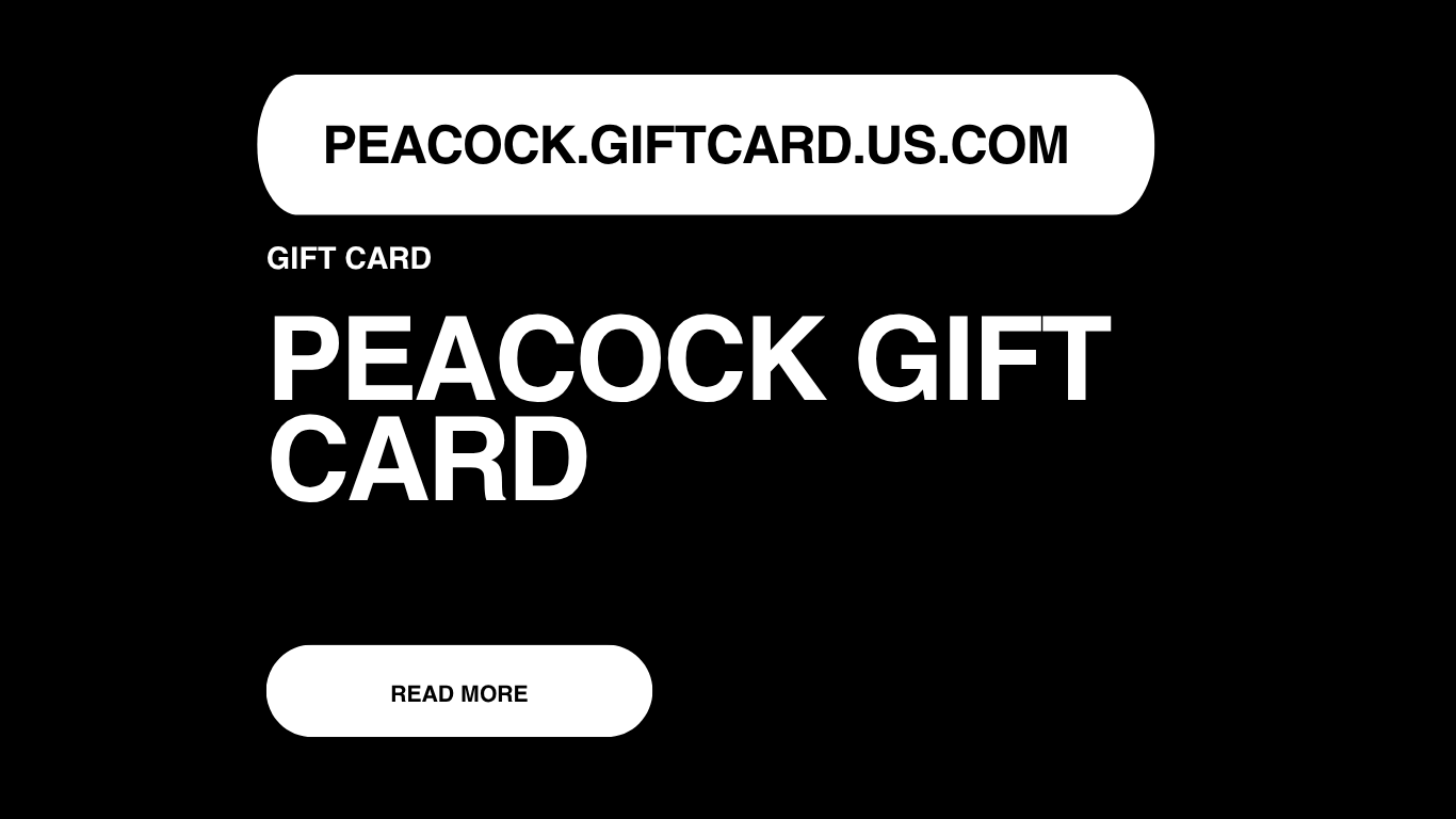 Peacock Gift Card Balance Check, Buy Online, How To